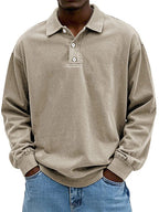 Raven Polo Sweatshirt | Langærmet, Casual Fit 3