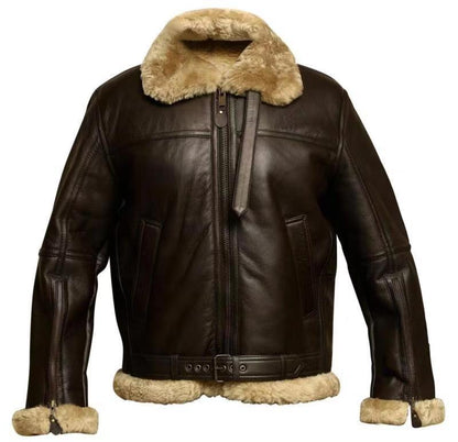 Ravi Aviator Jakke | Klassisk Design med Lynlås til Herre 5
