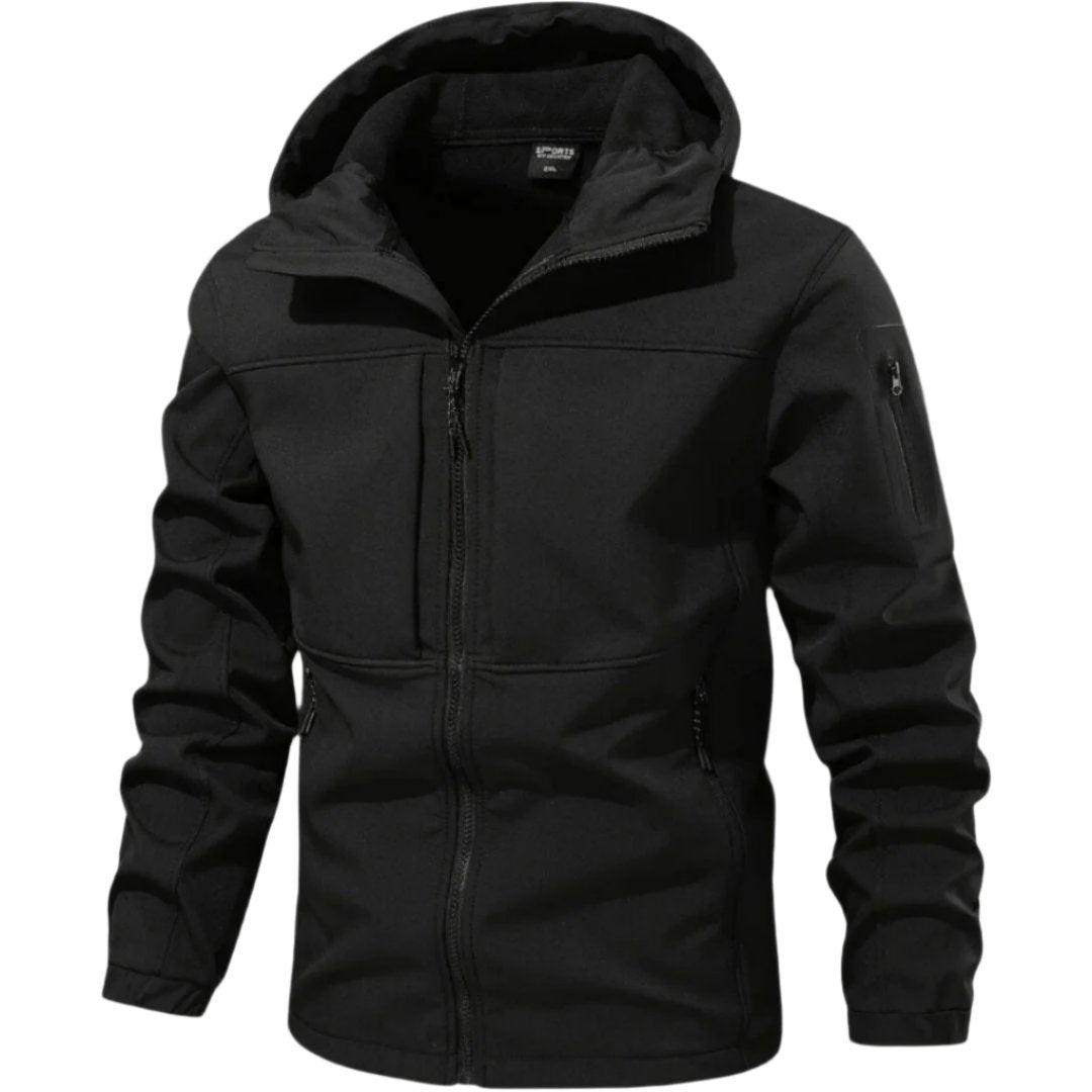 Raxon Herre Jakke | Vandafvisende Softshell, Ergonomisk Pasform 0