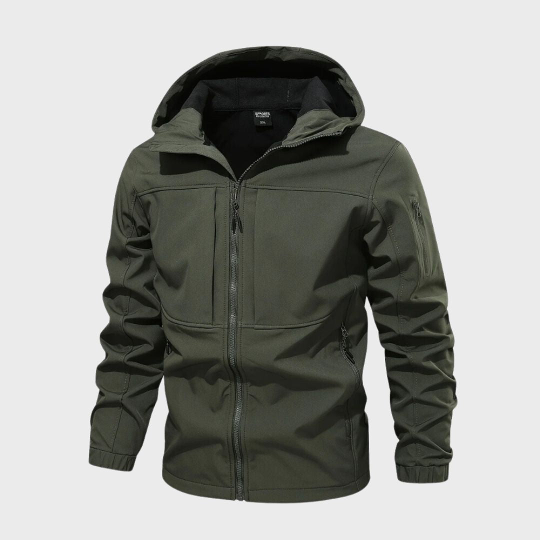 Raxon Herre Jakke | Vandafvisende Softshell, Ergonomisk Pasform 3