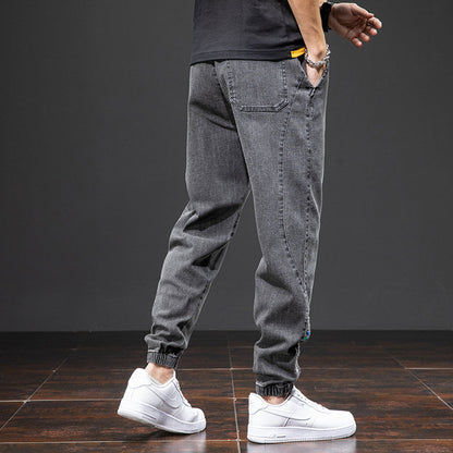 Riven Jogger Jeans | Blødt Vasket Denim, Relaxed Fit 6