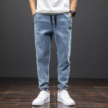 Riven Jogger Jeans | Blødt Vasket Denim, Relaxed Fit 8