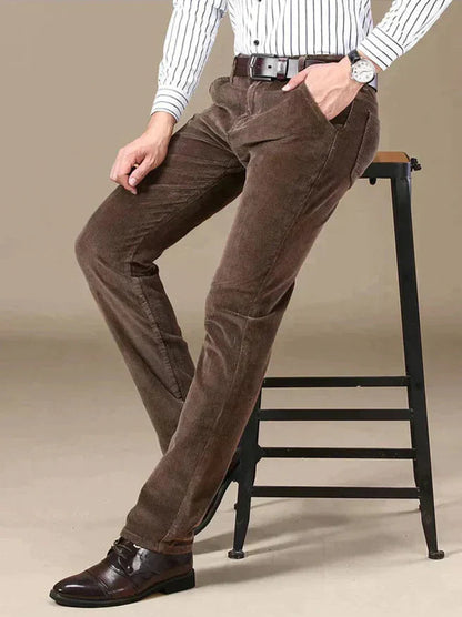 Salvo Jeans Herre | Ribbet Fløjl, Komfortabel og Tidløs Stil 3
