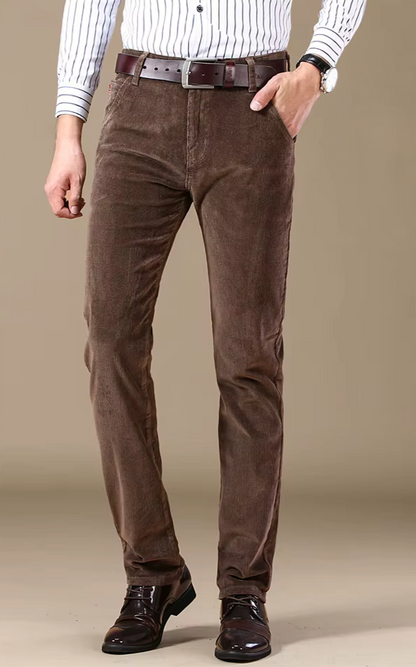 Salvo Jeans Herre | Ribbet Fløjl, Komfortabel og Tidløs Stil 4