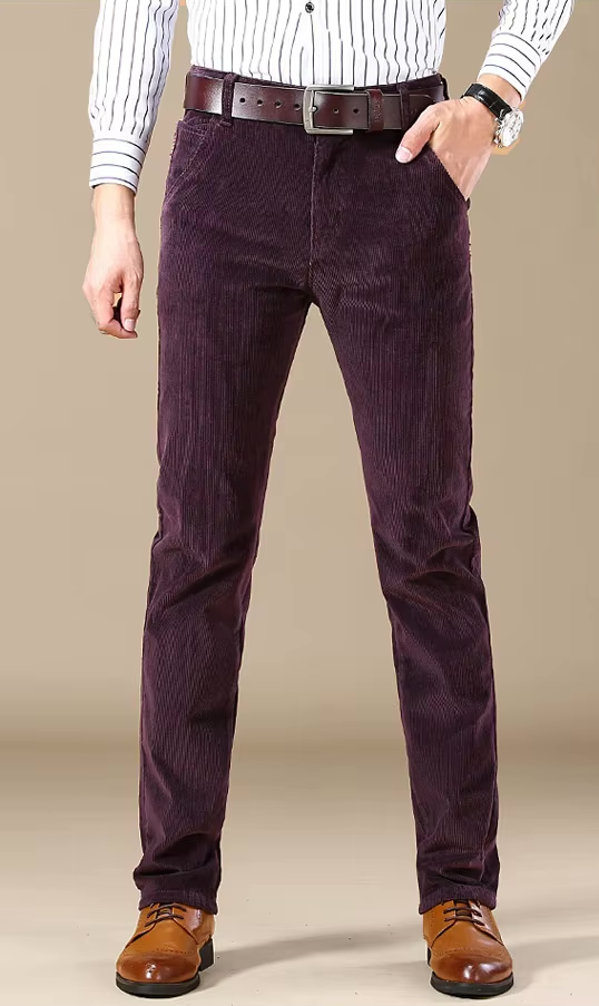 Salvo Jeans Herre | Ribbet Fløjl, Komfortabel og Tidløs Stil 5