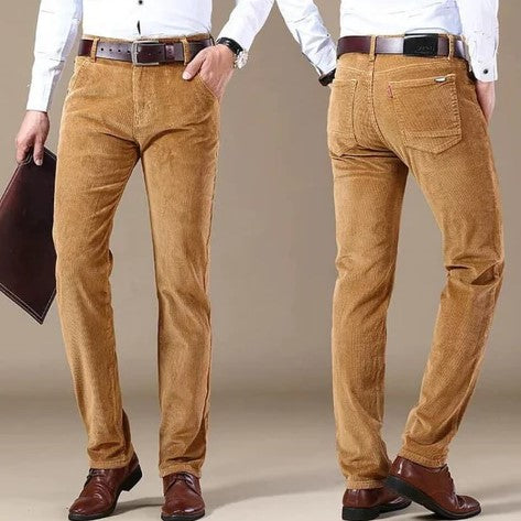 Salvo Jeans Herre | Ribbet Fløjl, Komfortabel og Tidløs Stil 8