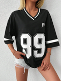 Sienna Sports T-shirt | Oversized, New York Print