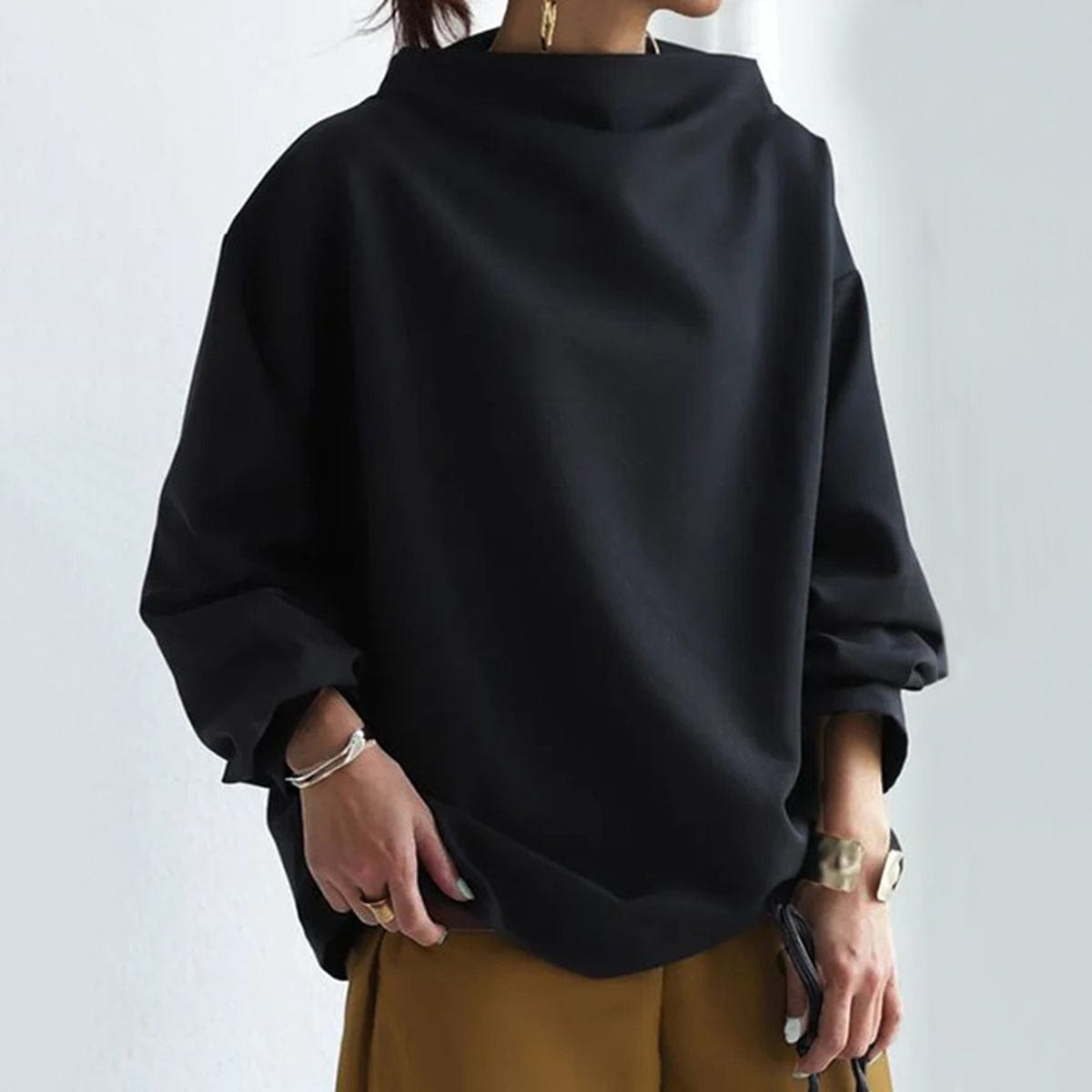 Sira Top | Sofistikeret Design med Høj Hals 4