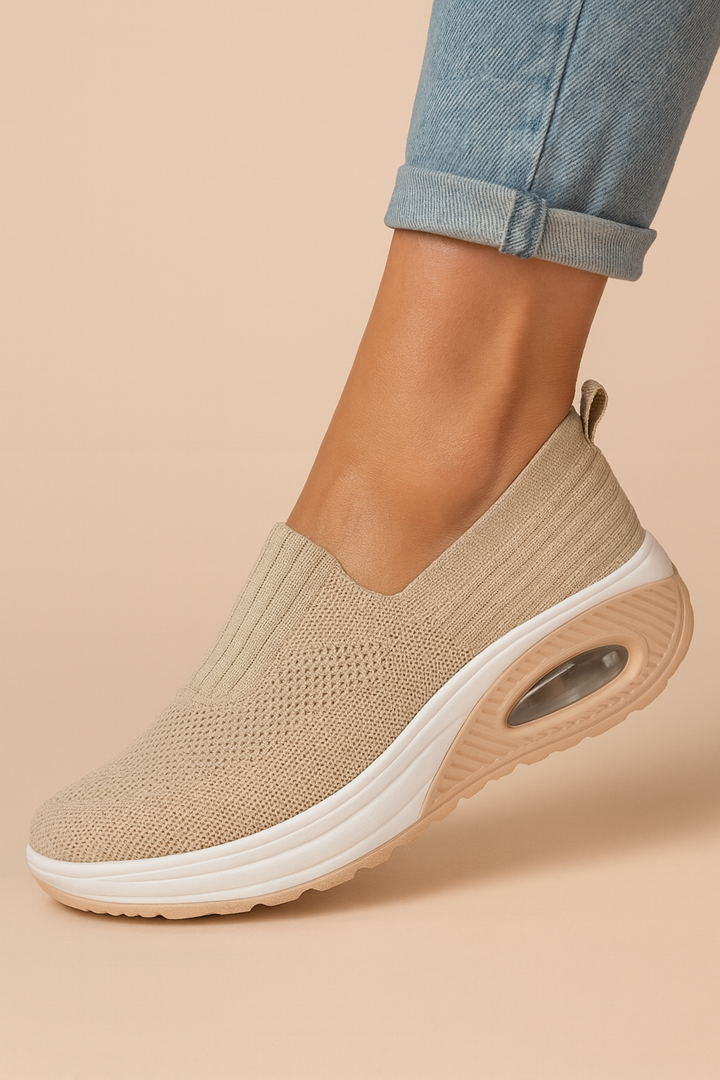 Sola Slip-On Sneakers | Platform, Luftdæmpning til Kvinder 4