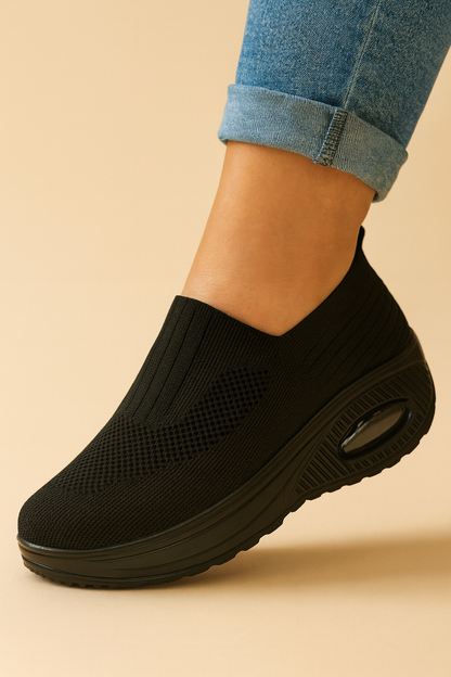 Sola Slip-On Sneakers | Platform, Luftdæmpning til Kvinder 6