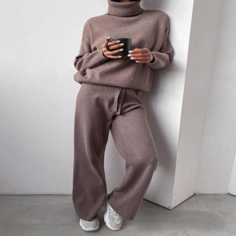 Talia Sweater Set | Soft Knit, Turtleneck 1