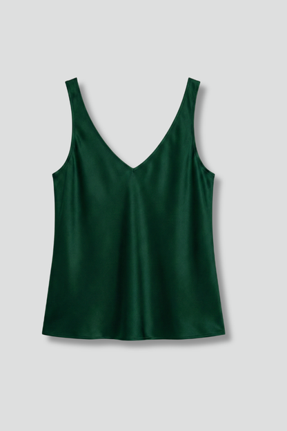 Talia Tanktop | V-Hals, Ærmeløs, Medium Stropper 1