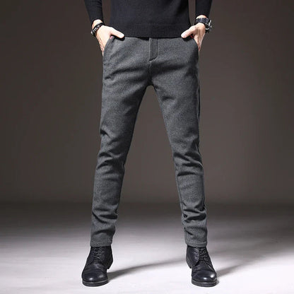 Verno Herre Pantalon | Slim Fit, Tilspidsede Ben 0