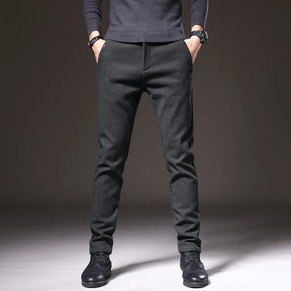 Verno Herre Pantalon | Slim Fit, Tilspidsede Ben 10