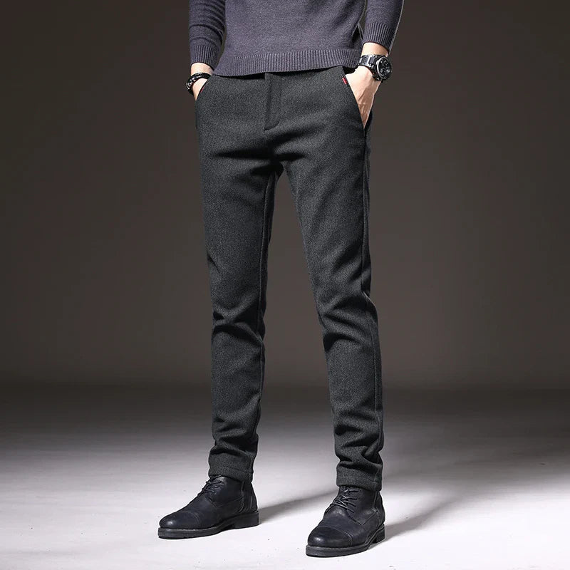 Verno Herre Pantalon | Slim Fit, Tilspidsede Ben 5