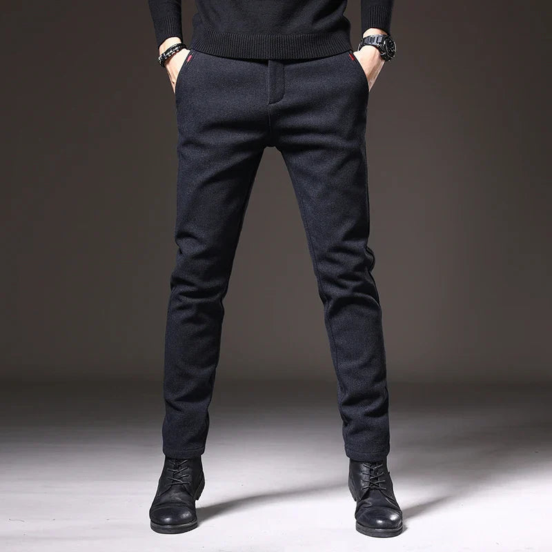 Verno Herre Pantalon | Slim Fit, Tilspidsede Ben 9